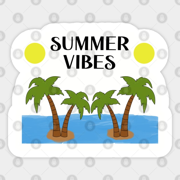 SUMMER VIBES Sticker by jcnenm